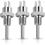 Romalon Upgraded 42001-0053S Heater Thermistor Stainless Steel Replacement Fit for Pen-tair Sta-Rite Master-Temp Max-E-Therm Pool and Spa Heater Elecrical System —3 Pack
