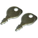 Ignition Key For Ride On Lawn Mower (Twin Pack)