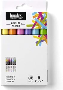 Liquitex Professional Paint Marker Set, 6 Piece, Vibrants