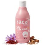 Tuco® Kids Body Wash/Shower Gel | Infused with Sandalwood Oil, Tulsi and Saffron | Gently Cleanse, Soothe, and Nourish | Ages 2-5, 5-10, 10-15 | SLS/SLES and Paraben Free | 300 ml
