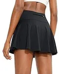 SANTINY Pleated Tennis Skirt for Wo