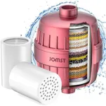 25 PLUS STAGE JOMST Shower Filter with High Fluency Output - Shower Water Cleaning,Improve Skin,Hair and Nails's condition,High Filtration Capacity for Chlorine, Kids and Pets Available.