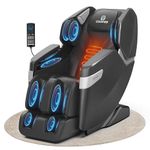 COMFIER 4D Full Body Massage Chair for Home Use, 6 Auto Program, Air Compression Neck, Shoulder, Back | Body Stretch, Rollers, Heating, Kneading, Back Rest, 2 Year Onsite Warranty