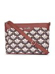 ZOUK Harmony Sling Bag | Crossbody Bags for Women | Women's Handbags | Stylish | Vegan Leather Evening Bag | Travel & Office Use | Purse and Wallet | Bidri Kaiser Print