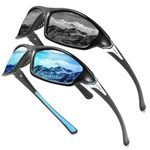 Perfectmiaoxuan Polarized sunglasses for men/women;HD pilot lenses light frame; Golf/driving/fishing/travel Eyewear