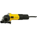 STANLEY SG7100-IN SLIM Angle Grinder, 179 mm Gripping Girth, 750 W High Performance Motor, 100mm Disc Diameter, Burst-Proof Guard And Spindle Lock, 1 Year Warranty