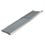 PetSafe Happy Ride Telescoping Dog Ramp - Portable Lightweight Pet Ramp - Ideal for Cars, Trucks and 4X4s, Durable Aluminium Frame Supports Up to 180 kg, Side Rails and High-traction Surface Design