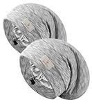 SECZIPE 2PCS Silk Satin Bonnet Hair