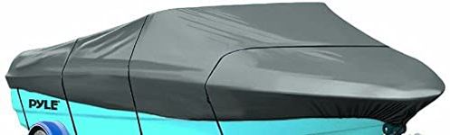 Pyle Armor Shield Trailer Master Boat Cover, 16-18.5-Feet x 98-Inch