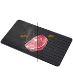 Coitak Defrosting Tray, Defroster for Defrost Frozen Food Quickly, Natural Way for Meat Defrosting, Large Size 13.8X7.8 inch