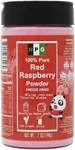 NPG Freeze Dried Red Raspberry Juice Powder 7 Ounces, Fresh Superfood Raspberries Powder for Food Flavoring, Coloring, and Baking, All Natural for Frozen Fruit Smoothie, Berry Puree, Berries Acai Bowl