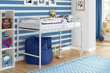 DHP Midsleeper Bunk Bed White Single