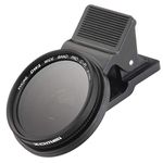 ZoMei 37mm Professional Cell Phone Camera CPL Lens Filter with Clip for iPhone 6 6S Plus Samsung Galaxy S8 Android Smartphone