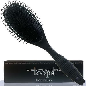 RemySoft One Twenty Three Loops - Loop Brush - Safe for Hair Extensions, Weaves and Wigs by RemySoft