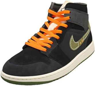NIKE Men's Sneaker, Anthracite Sky J Lt Olive, 10