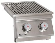 Bull Outdoor Products 30009 Natural Gas Slide-in Double Side Burner, Front and Back Design