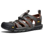 KEEN Men's Clearwater CNX Sandal, Brown Raven Tortoise Shell, 11 UK