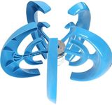 2000W Wind Turbine Generator Kit, Wind Turbine Vertical Wind Generator Kit Electricity Producer Equipment Home Power Energy Kit,Blue-12V