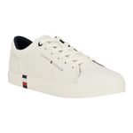 Tommy Hilfiger Men's Ramoso Sneaker, White, 10.5