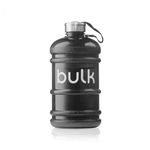 Bulk Half Gallon Water Bottle, Gunmetal Black, 2.2 Litre