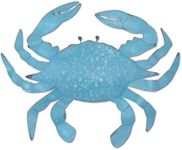 Antique Metal Crab - Aqua