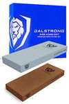 DALSTRONG Premium Whetstone Kit - #1000/#400 Knife Sharpening Kit - Extra Large Grit Stones - Top-Grade Corundum - Thick Knife Sharpening Stone - Whetstone Set Knife Sharpener - Ultra-Durable