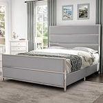 HOWE Queen Size Bed Frame with 59" 