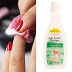 SOFSKIN (American Brand) Regular (Clear Transparent) Acetone Nail Polish Remover & Cuticles Moisturizer (No Colour) -230 ML