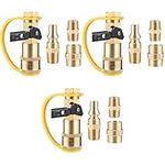 Happyyami 3 Sets Propane Adapter Rv