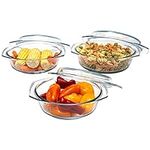 Simax Casserole Dish Set with Lid, 