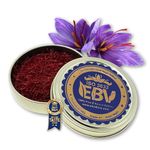 3-Gr Award-Winning Certified Grade A+ Saffron Threads- 100% Pure & Natural All Red Golden Spice for Tea, Paella,Golden Milk-Top Grade Superior Saffron