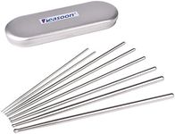 VEASOON Snake Probe Kit 8 Pieces Professional Portable for Snakes Reptiles Pythons Gender Sexing Probing Set