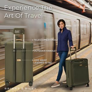 Briggs & Riley 66cm Spinner Suitcase – Olive