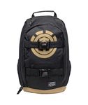 Element Men's Mohave Backpack-Lightweight School Bookbag with Skate Straps, Flint Black, One size