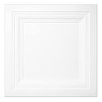 Art3d 12-Pack Square Drop Ceiling Tile 2ft x 2ft in White, PVC Ceiling Panel 24 x 24in.