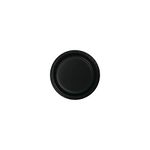 Creative Converting 753260B Value Pack Paper Dessert Plates, 7", Black Velvet, 75ct