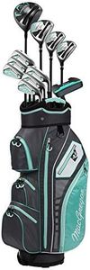 MacGregor DCT3000 Juegos completos de Palos de Golf, Women's, Negro/Agua Marina, Mujeres diestras