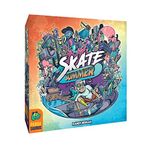 Skate Summer Board Game - Skateboard Themed Strategy Game - Fun Family Game for Adults and Teens - Ages 14+ - 2-5 Players - Average Playtime 60-90 Minutes - Made by Pandasaurus Games