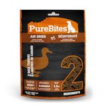 PureBites Gently Air Dried Duck Jerky Dog Treats 156g | 2 Ingredients | Made in Canada