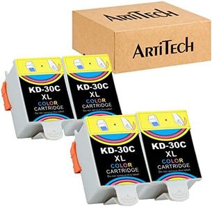 Replacement for Kodak Color 30C 30XL Compatible Ink Cartridges 4 Pack Color Ink Use for Kodak ESP 3.2, C110, C310, C315, Office 2150, Office 2170, Hero 3.1 Hero 5.1 Series Printers