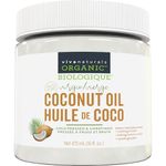 Viva Labs The Finest Organic Extra Virgin Coconut Oil, 16 Fl Oz