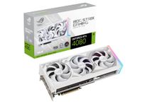 ASUS ROG Strix GeForce RTX ™ 4080 White Edition Gaming Graphics Card (PCIe 4.0, 16GB GDDR6X, HDMI 2.1a, DisplayPort 1.4a)