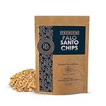 Palo Santo Chips 4oz Natural and Sustainable from Peru sustainably Harvested Aromatic Resin - for Smudging, Energy Cleansing, Meditation Organic Incense
