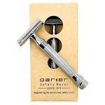 Parker Safety Razor 91R Super Heavyweight Double Edge Safety Razor & 5 Blades