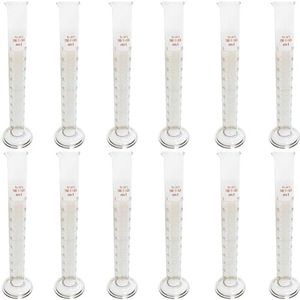 GSC International CDS100-12 Double-Scale Cylinder, 100ml, Pack of 12
