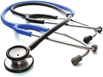ADC Adscope 613 Teaching Stethoscope, Includes Student and Instructor Headset, Black and Royal Blue