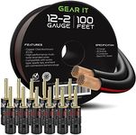 GearIT 12 Gauge Speaker Wire (100 F