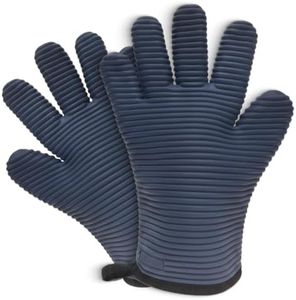Stripes Gloves - Navy