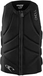 O'Neill Men's Slasher Comp Vest, Black/Black, MT