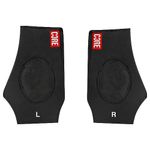 CORE Pro Ankle Sleeves - 1 Pair Gel Padded Ankle Support Compression Sleeve Ankle Guard prevent injury for Skateboarding, Stunt Scooter, BMX - (Black)